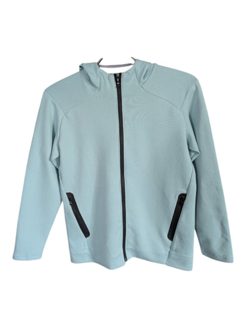 Old Navy Dynamic Fleece Zip Hoodie NWT Chambray Sky Size Large (10/12)